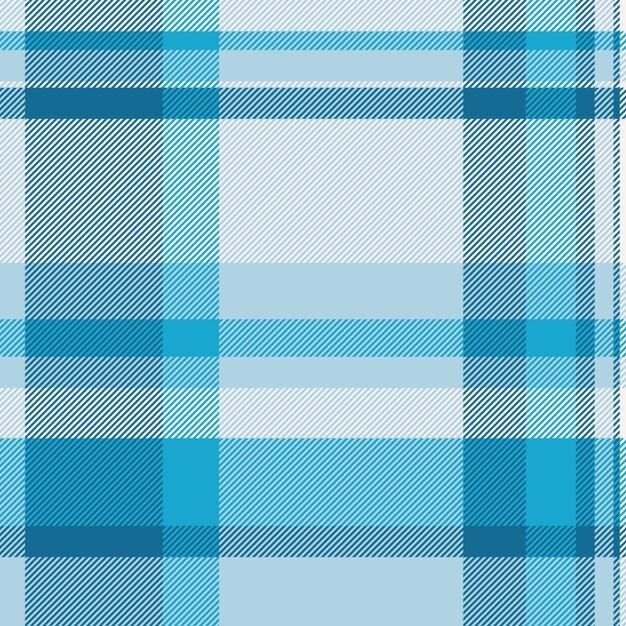 Tartan vectorial de textura de patrón de tela con un fondo textil de cheque sin costuras