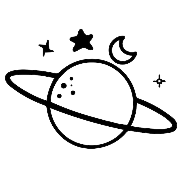tatuaje sol luna paleta icono lindo
