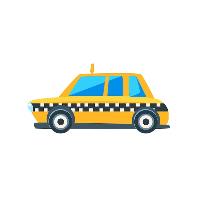 Taxi amarillo juguete lindo coche icono
