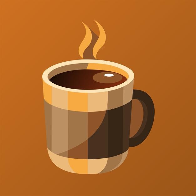 Taza de café aromático