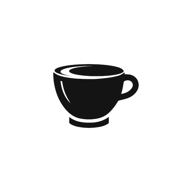 Taza de café Logo Template