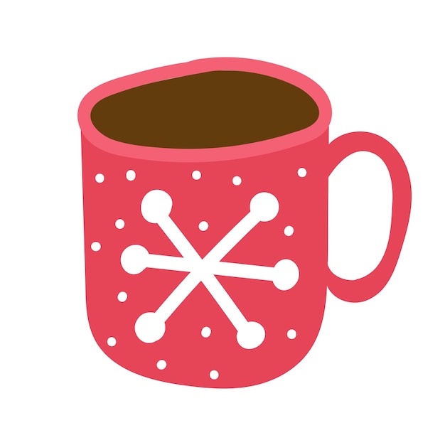 taza de café navideña Cacao o té