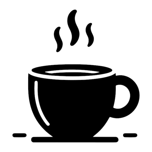 una taza de café con las palabras café en el lado