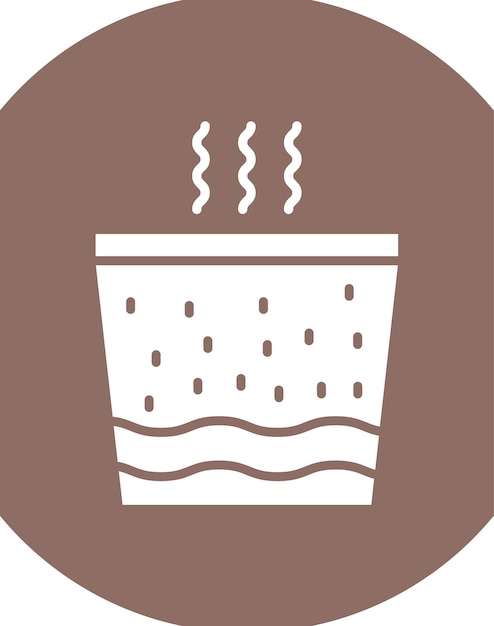 una taza de café con una salsa caliente en ella