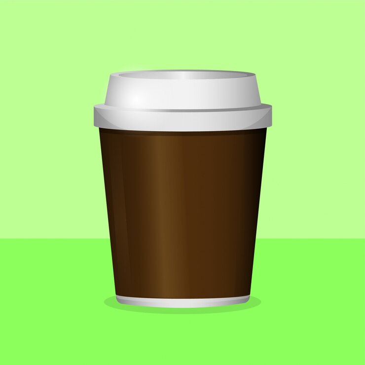 Vector taza de café