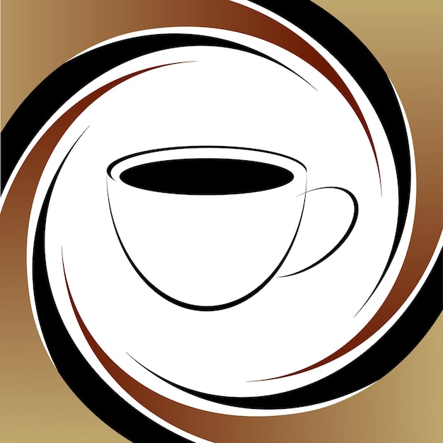 Vector la taza de café