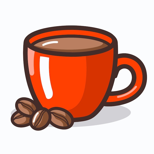 Una taza de café