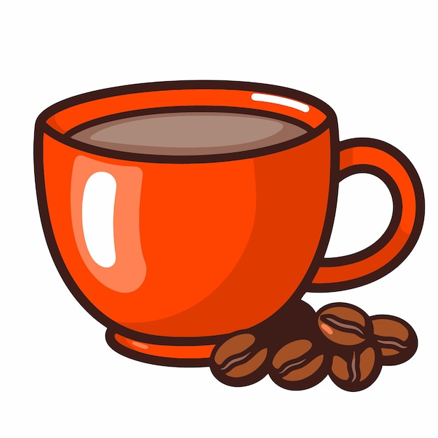 Una taza de café