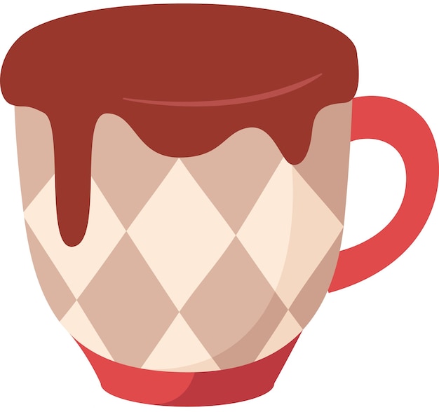 Taza Con Chocolate Caliente