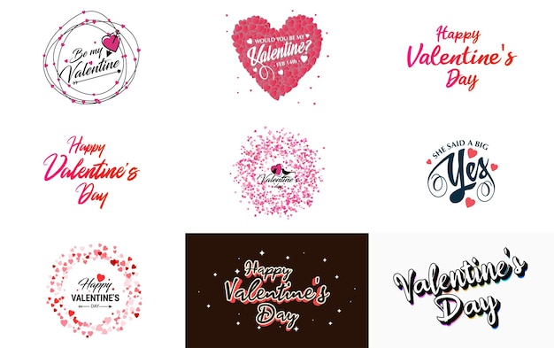 Te amo letras dibujadas a mano con un diseño de corazón adecuado para usar como saludo del Día de San Valentín o en diseños románticos