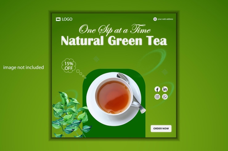 El té natural en las redes sociales