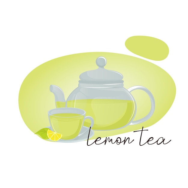 Té verde con limón