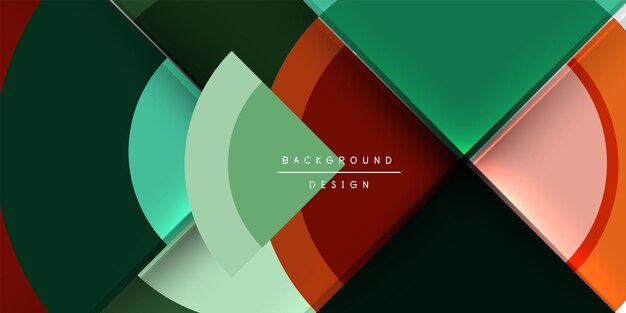 Techno círculos y semicírculos Ilustración vectorial para papel tapiz Banner Fondo Tarjeta Libro Ilustración página de aterrizaje