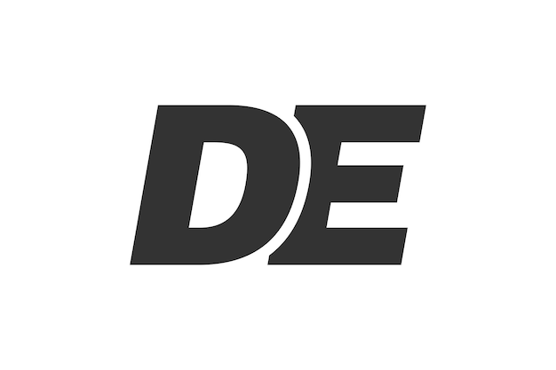 DE Techno Editable Font Logo para marca corporativa Diseño futurista audaz con ideas tipográficas únicas Tipo personalizado mínimo y letra dinámica