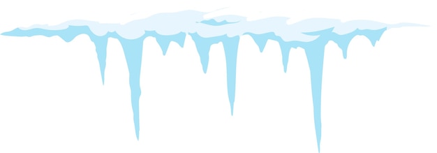El techo cubierto de nieve con gotas de hielo crea una pintoresca escena de invierno perfecta para decoraciones navideñas y diseños festivos