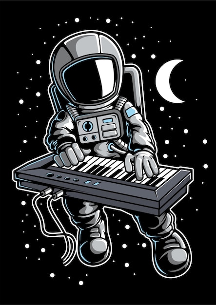 Teclado de astronauta
