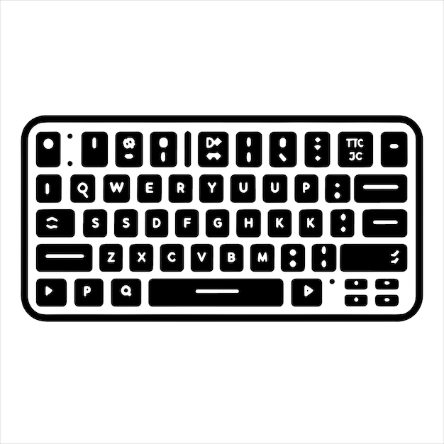 El teclado Svg