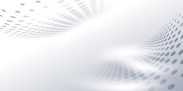 Tecnología abstracta blanca moderna Ilustración vectorial de fondo