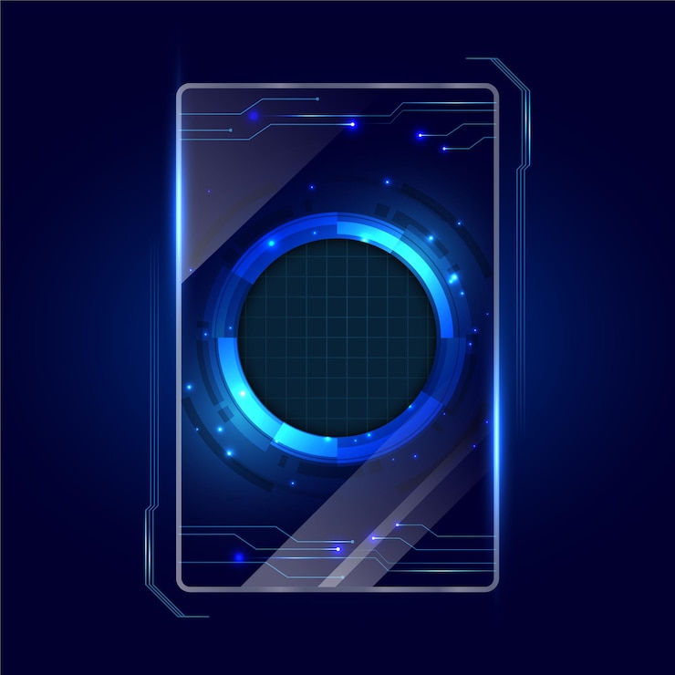 Vector tecnología abstracta y fondo de tarjeta digital