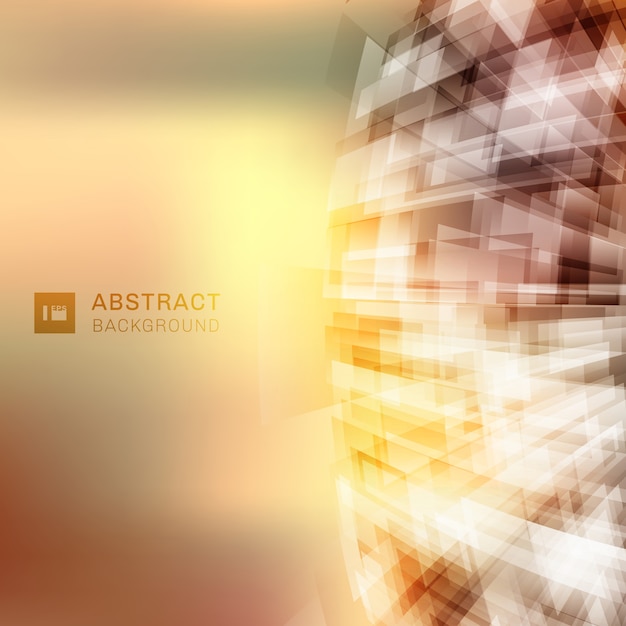 Tecnología abstracta futurista fondo geométrico