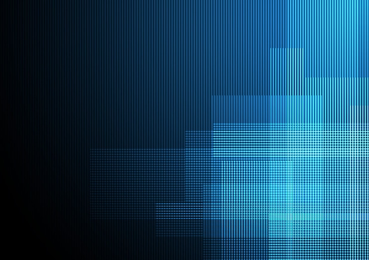Vector tecnología abstracta línea de fondo