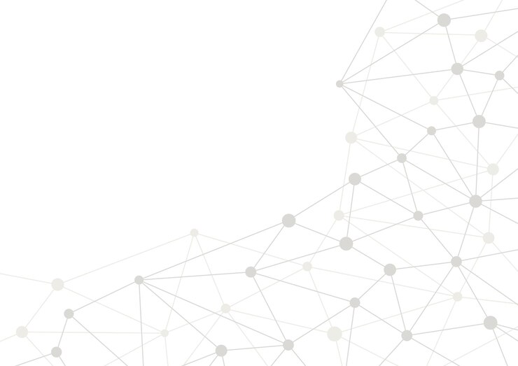 Vector tecnología abstracta líneas y puntos conexión ilustración vectorial de fondo de malla poligonal geométrica
