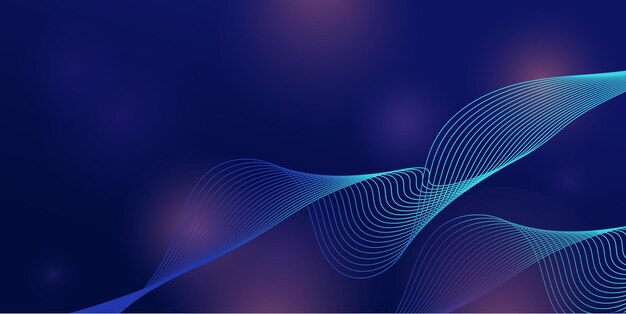 tecnología abstracta partículas líneas malla fondo