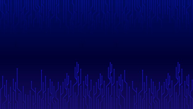 Tecnología abstracta de placas de circuitos Vector de fondo