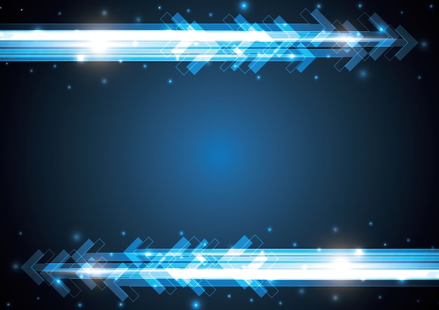 Tecnología abstracta raya fondo copia-espacio