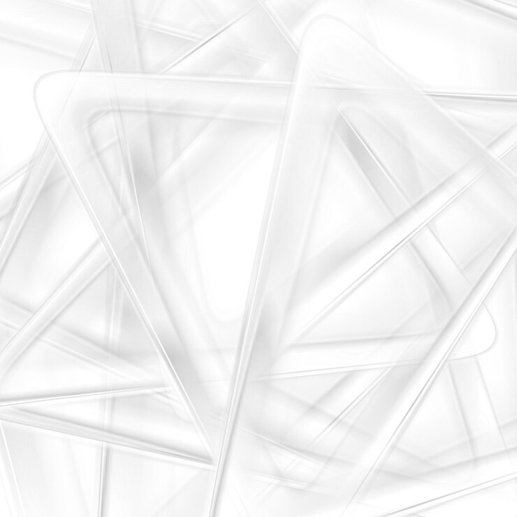 Vector tecnología abstracta triángulos gris claro fondo geométrico diseño vectorial poligonal