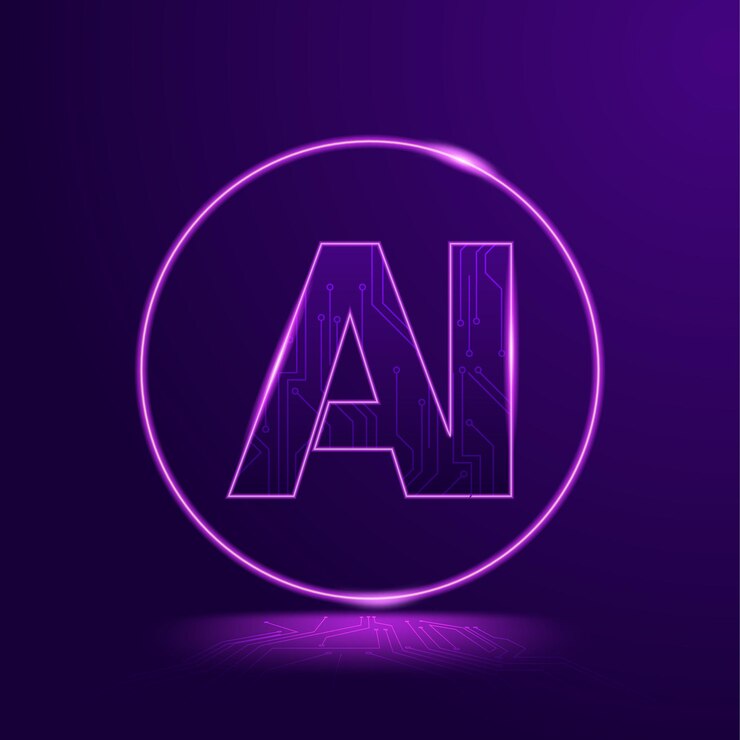 Vector tecnología ai de inteligencia artificial para el concepto de transformación digital