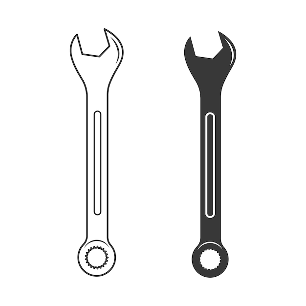 Vector tecnología de automatización de vectores herramientas mecánicas