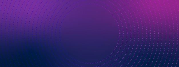 Tecnología azul púrpura oscuro abstracto ondulado puntos de medio tono fondo