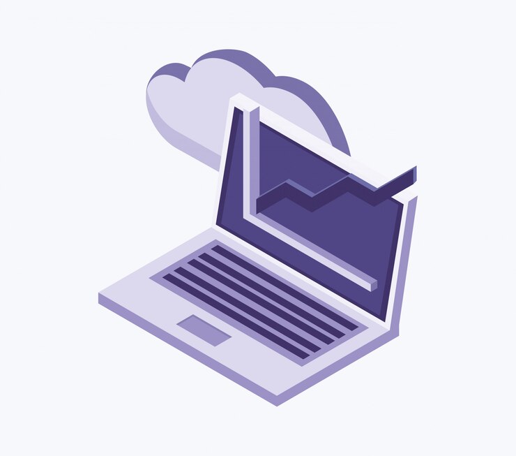 Vector tecnología de centro de datos