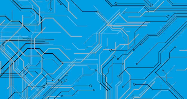 Tecnología de circuitos con antecedentes en hitech digital