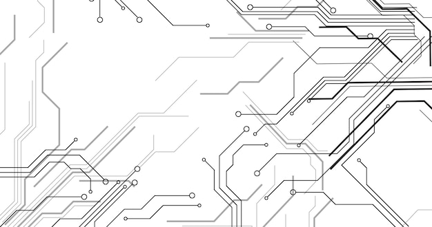 Tecnología de circuitos con antecedentes en hitech digital