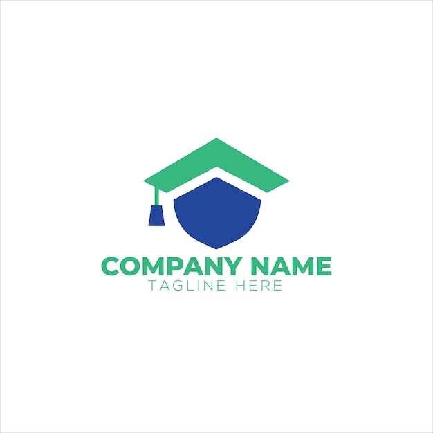 Tecnología digital del cerebro plantilla de diseño de logotipo de línea simple
