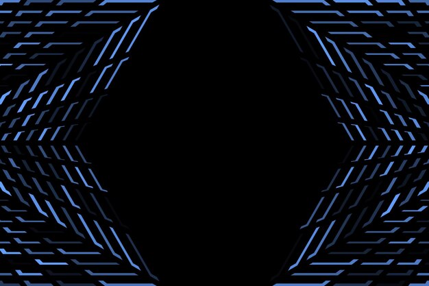 Tecnología digital de codificación azul fondo abstracto