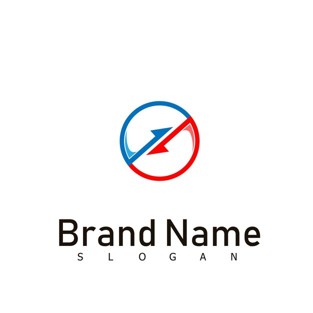 Tecnología diseño de logotipo tecnología moderna