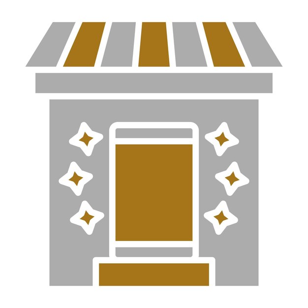 Tecnología de diseño vectorial Merchandising Icon Style