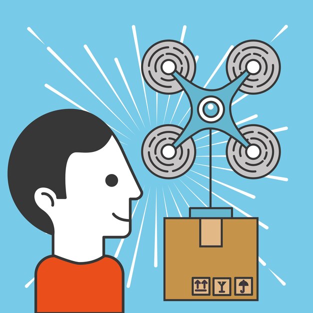 tecnología de drones