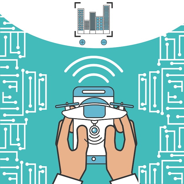 tecnología de drones