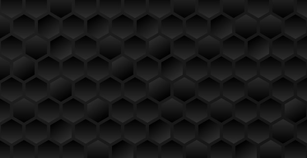 Tecnología de fondo con hexágono geométrico Abstracto papel de pared de negocios minimalista Vector de pancartas