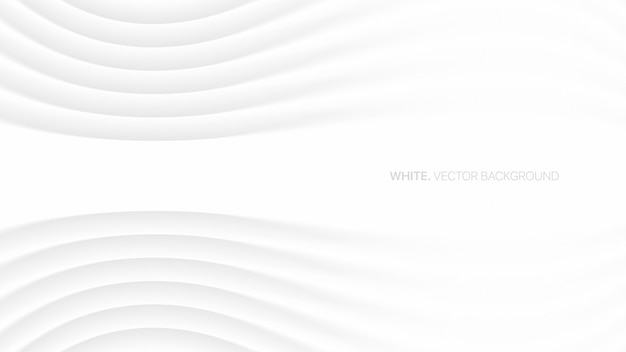 Tecnología futurista conceptual blanco elegante minimalista 3D