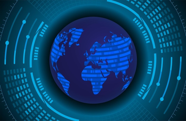 tecnología del globo terráqueo