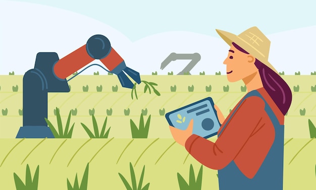 Tecnología de innovación para un sistema agrícola inteligente