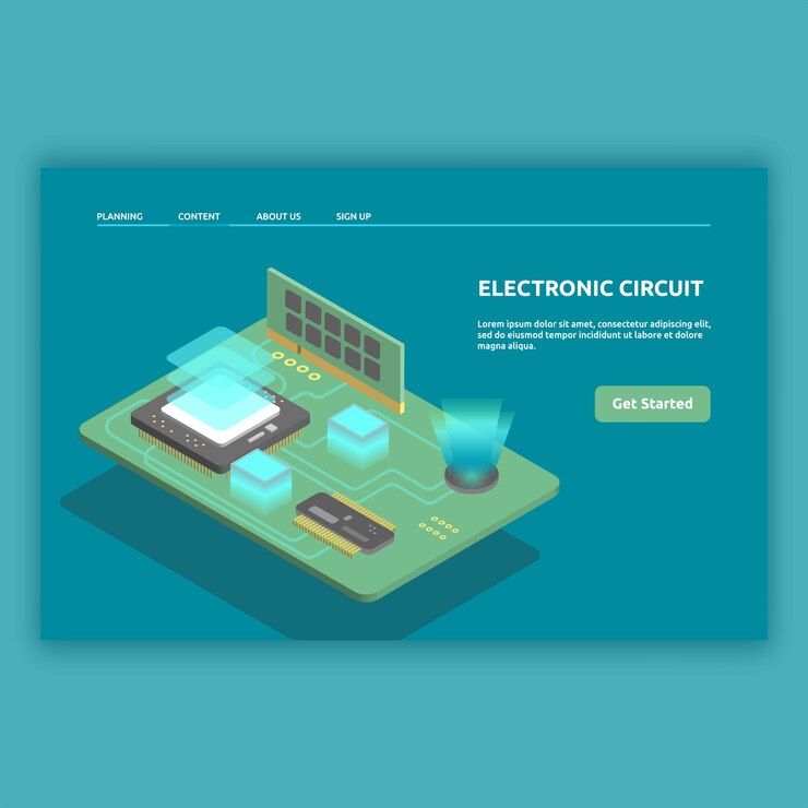 Vector tecnología isométrica moderna con imágenes en 3d. diseño de ilustración isométrica para digital, computadora moderna, tecnología moderna y mucho más.
