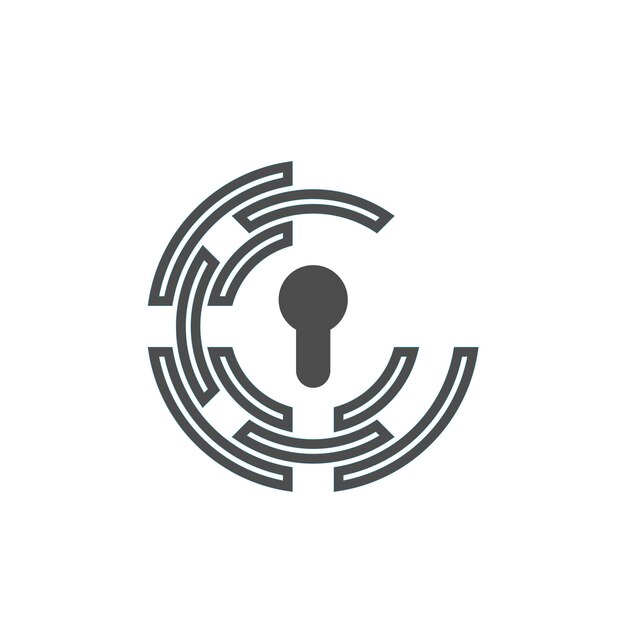 tecnología de logotipo de seguridad para su empresa logotipo de escudo para datos de seguridad