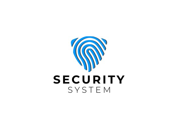 tecnología de logotipo de seguridad para su empresa logotipo de escudo para datos de seguridad