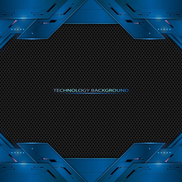 Tecnología metálica con fondo claro
